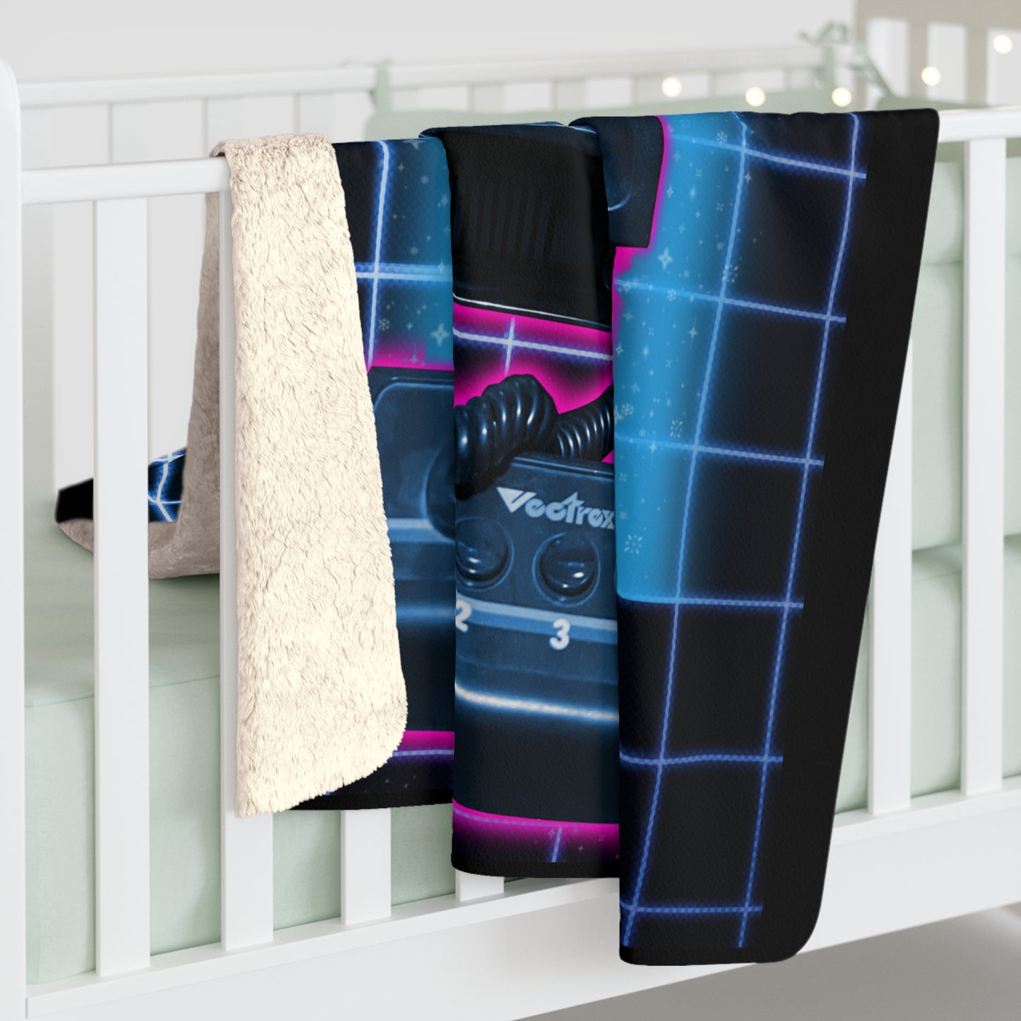 Vectrex Sherpa Fleece Blanket