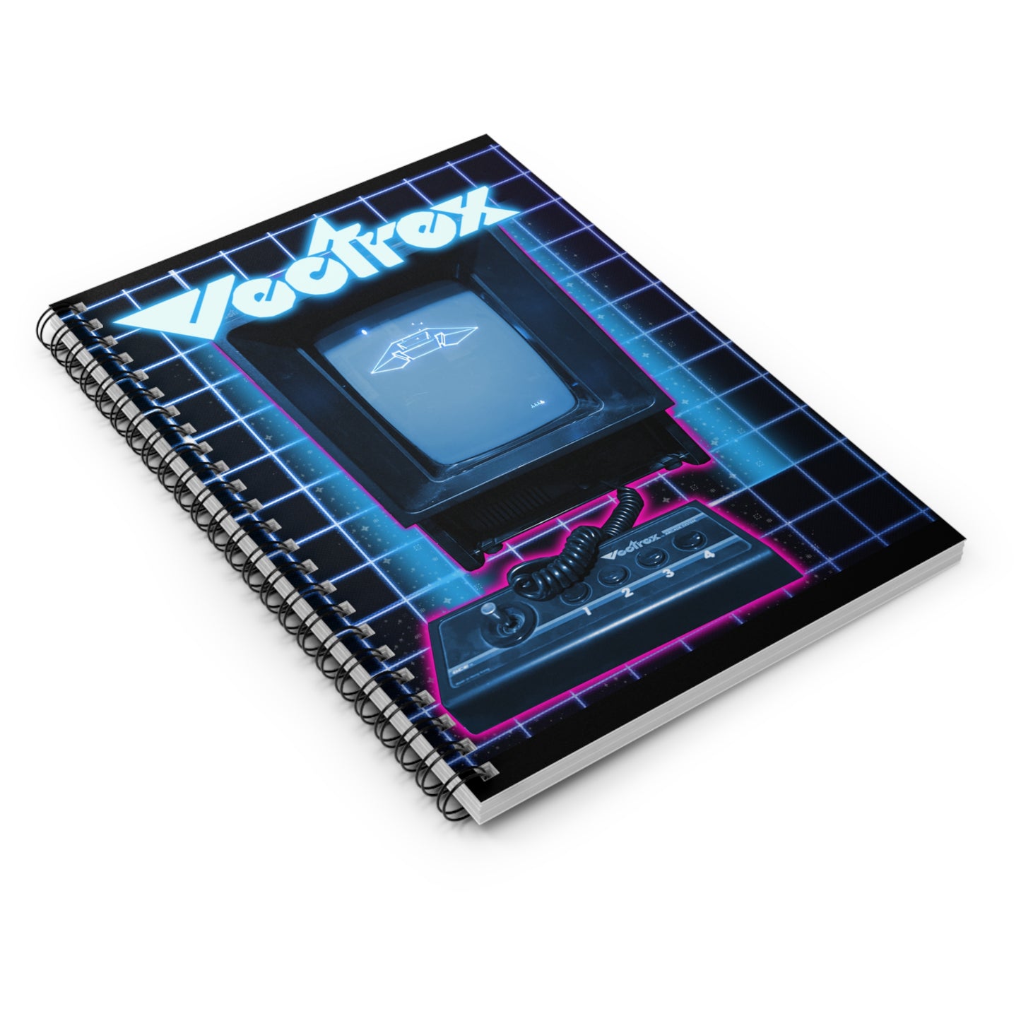 Vectrex -- Spiral Notebook - Ruled Line