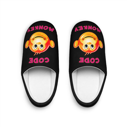 Code Monkey Men's Indoor Slippers