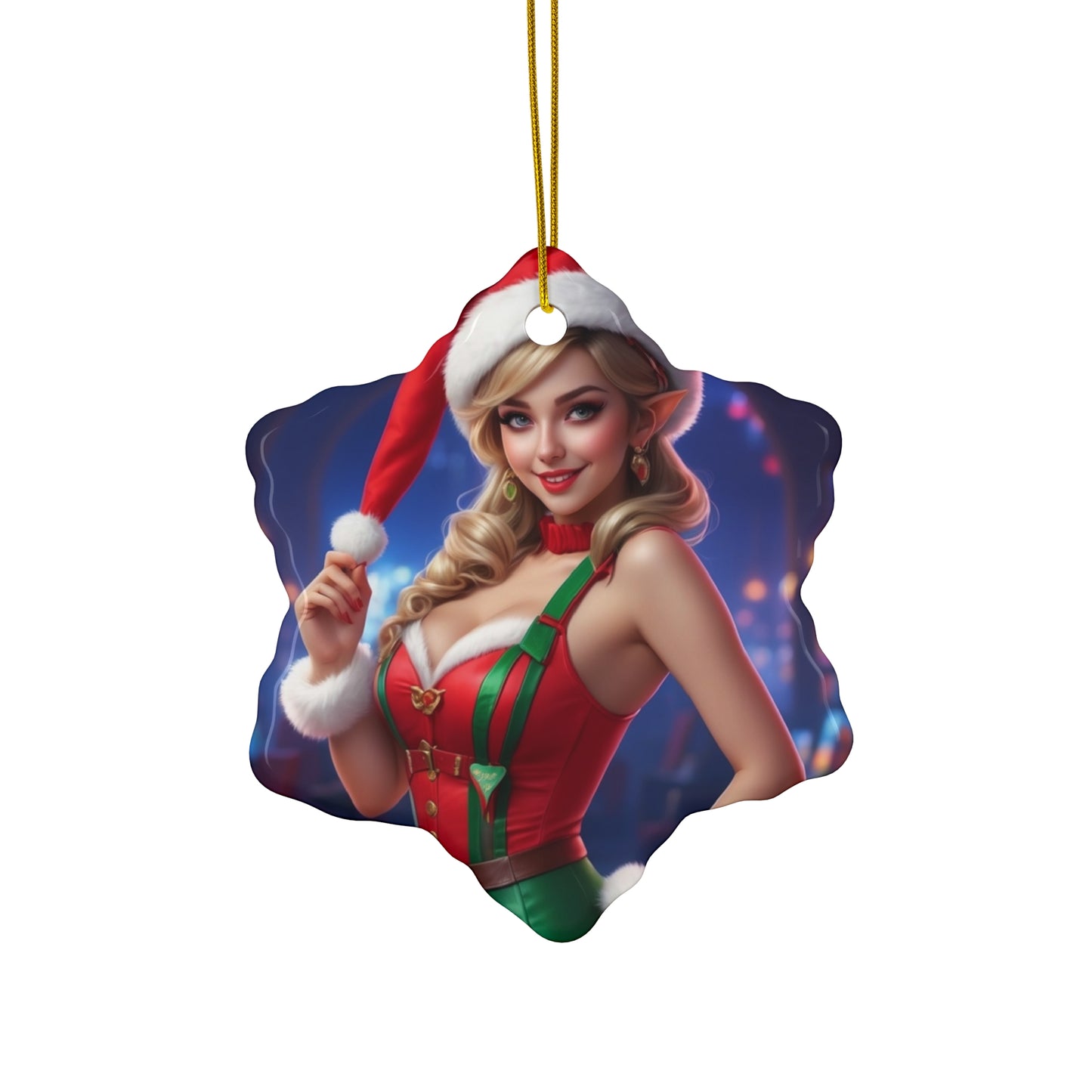 Sexy Elf Ornament #2
