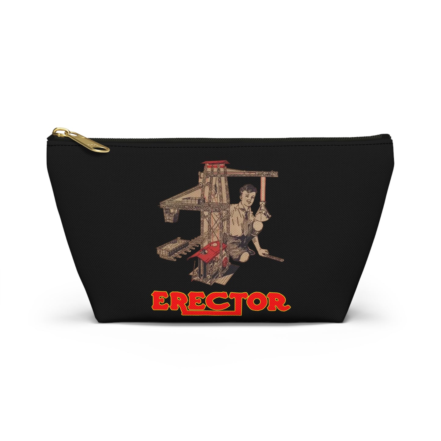 Erector Set Puch Accessory Pouch w T-bottom