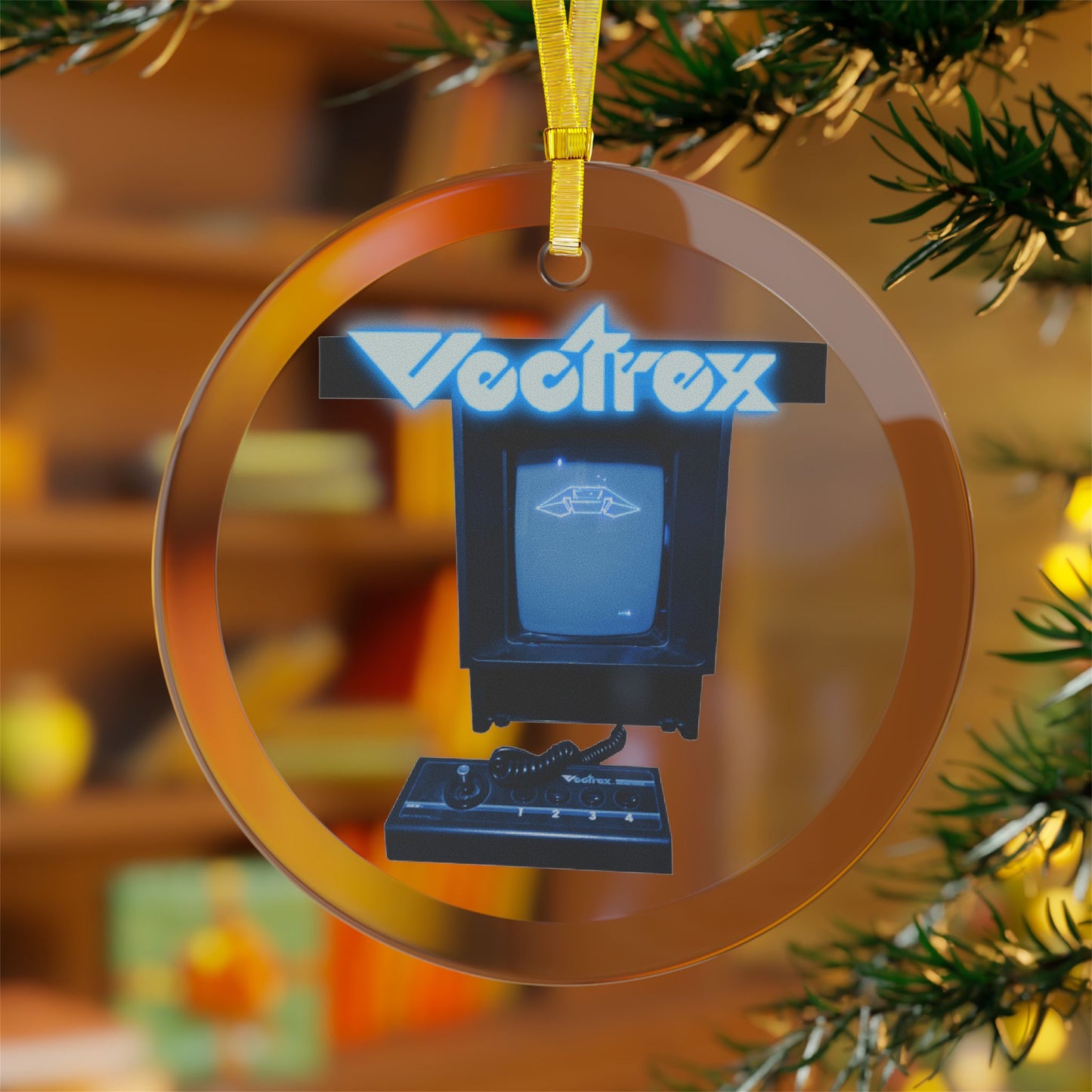 Vectrex Christmas Ornament