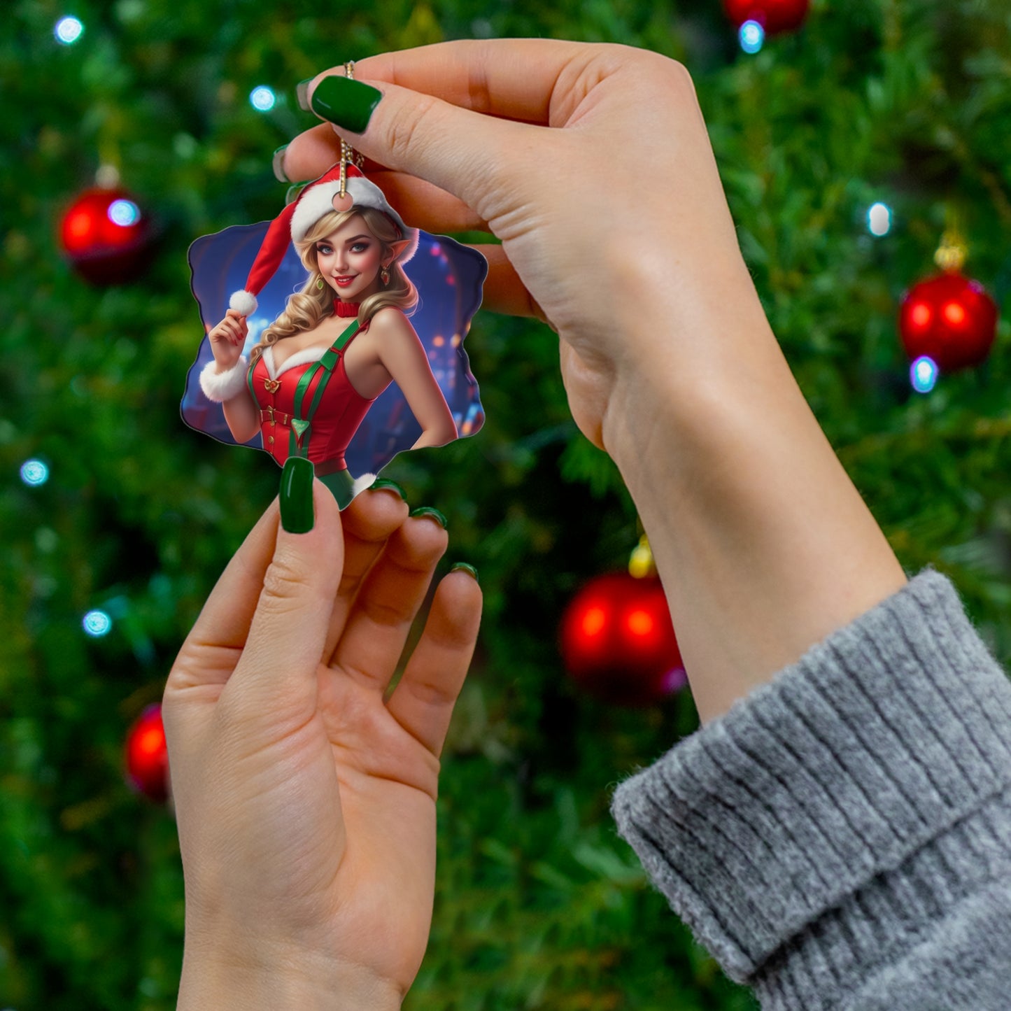 Sexy Elf Ornament #2