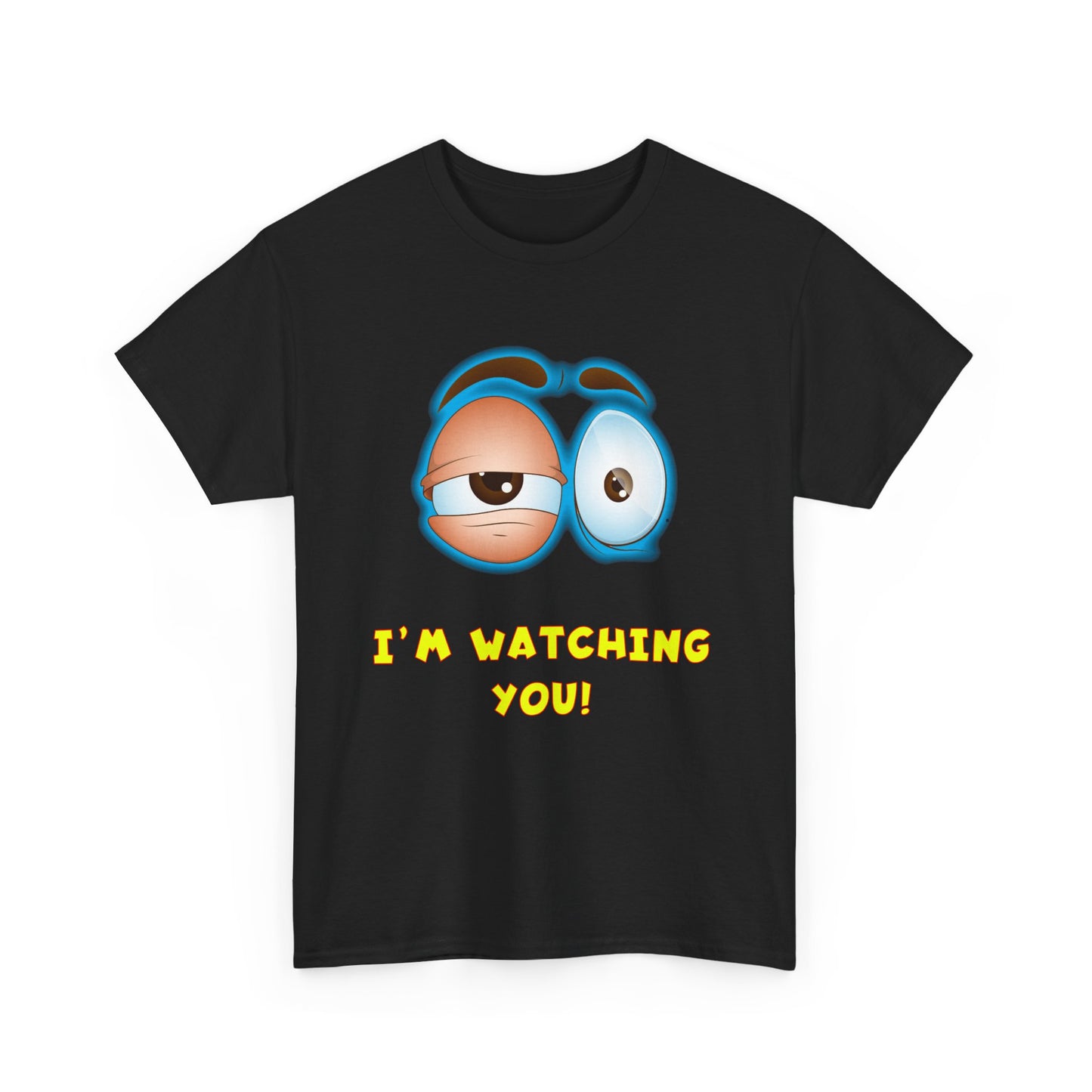 I am watching you. Surveillance Humor