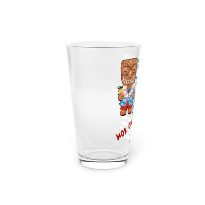 New England Chinese Food Pint Glass, 16oz