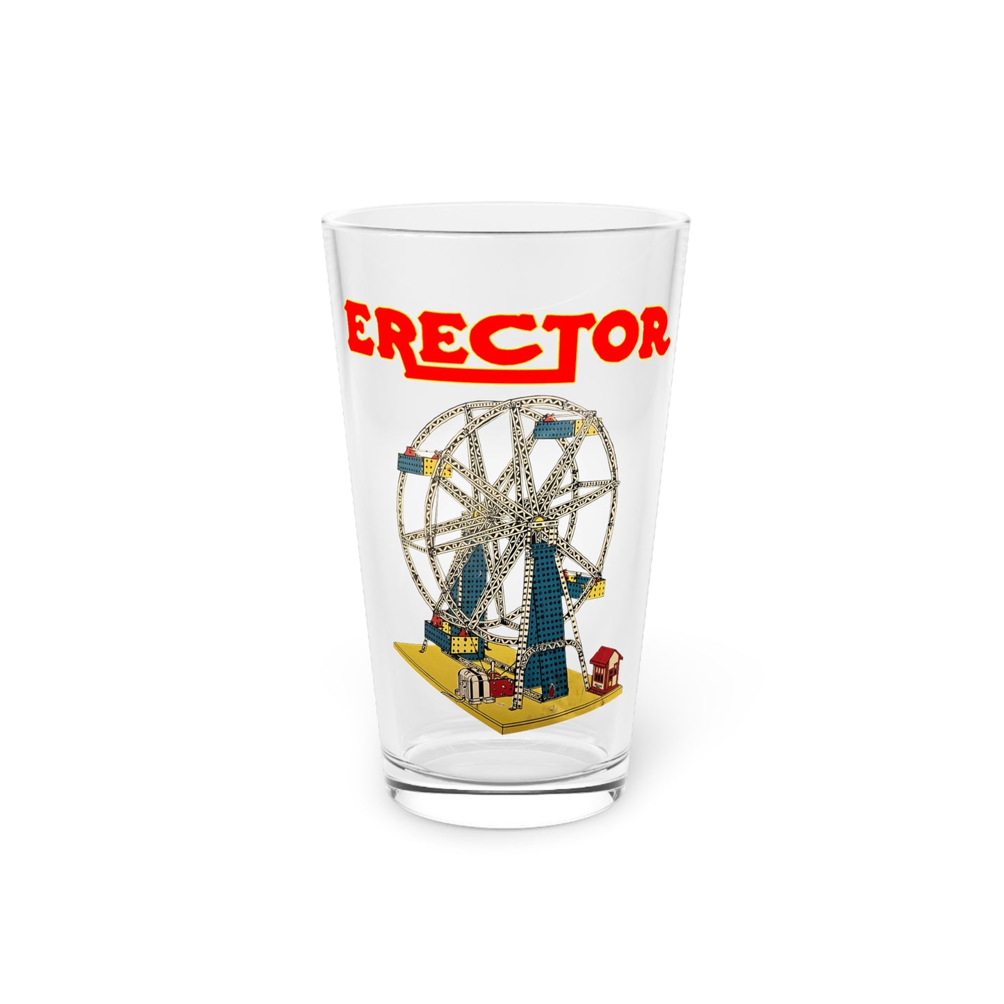 Erector Pint Glass, 16oz #2