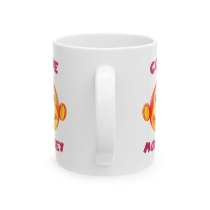 Code Monkey #1 Ceramic Mug, (11oz, 15oz)