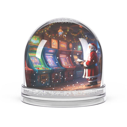 Santa Clause At Arcade Snow Globe #2