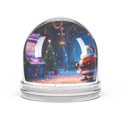 Santa Clause At Arcade Snow Globe #1