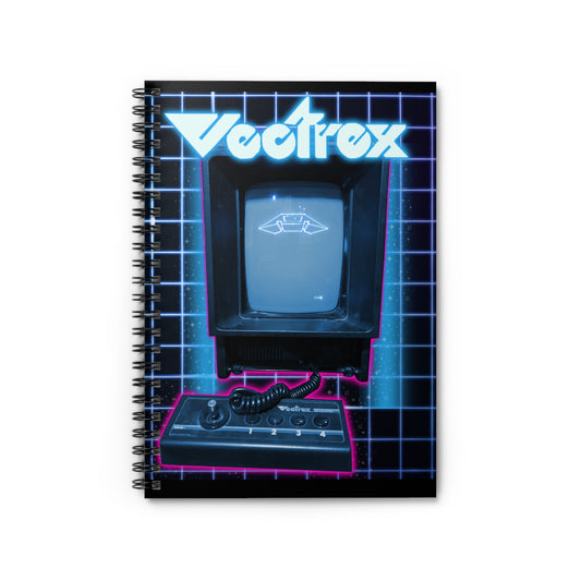 Vectrex -- Spiral Notebook - Ruled Line