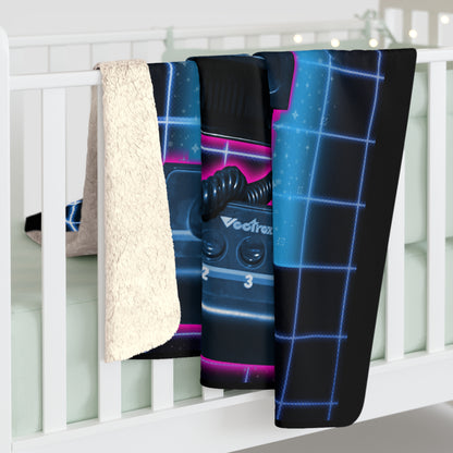 Vectrex Sherpa Fleece Blanket