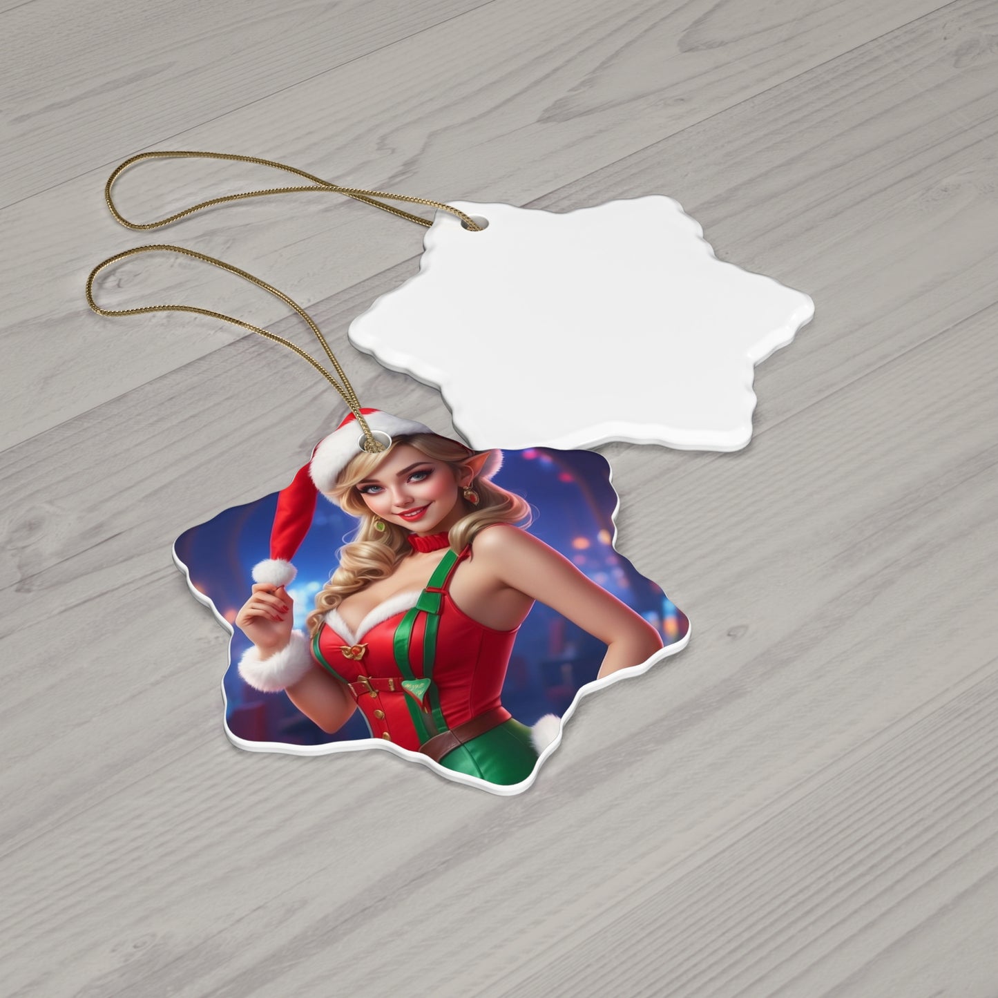 Sexy Elf Ornament #2