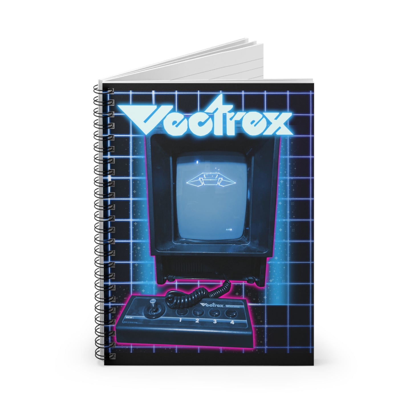 Vectrex -- Spiral Notebook - Ruled Line