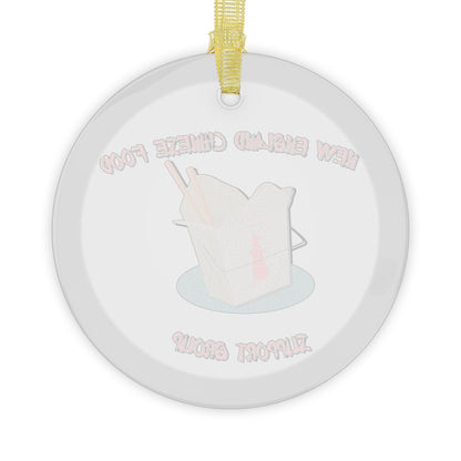 New England Chinese Food Holiday Ornament