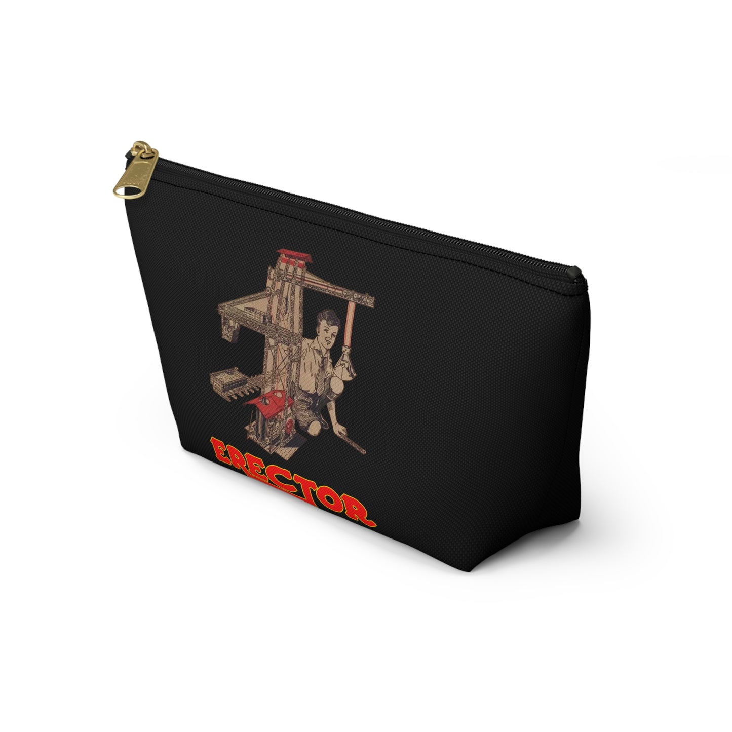 Erector Set Puch Accessory Pouch w T-bottom