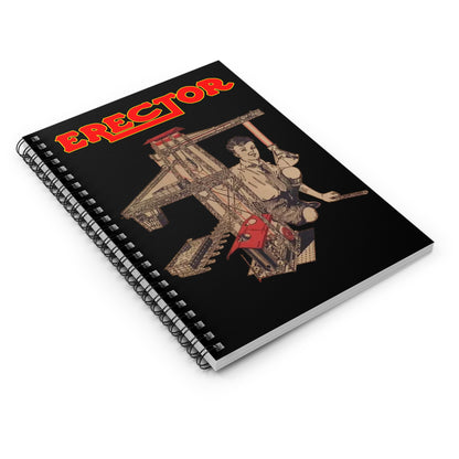 Erector Set Spiral Notebook - Ruled Line