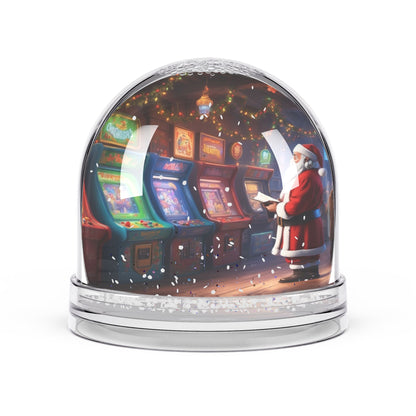 Santa Clause At Arcade Snow Globe #2