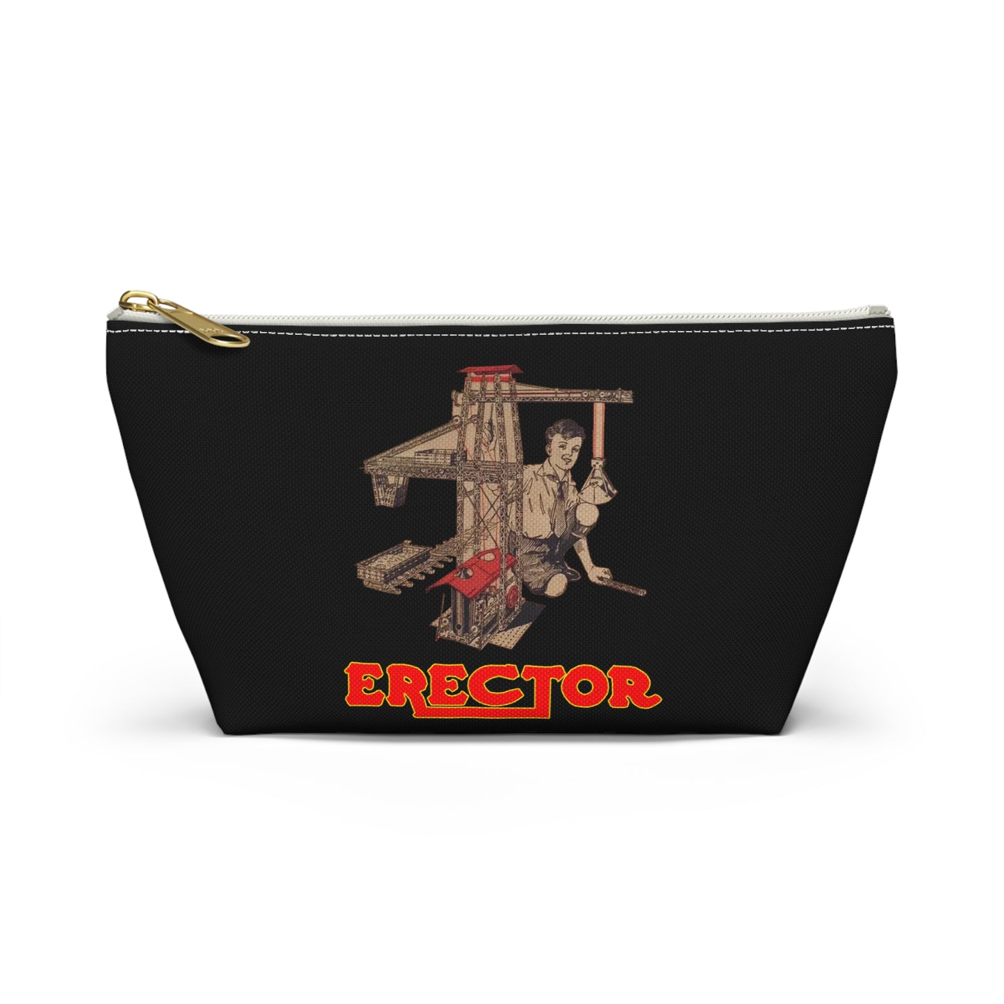 Erector Set Puch Accessory Pouch w T-bottom