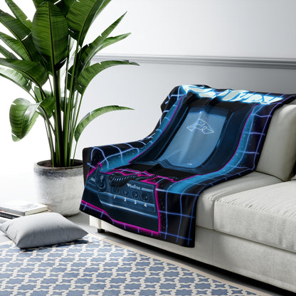 Vectrex Sherpa Fleece Blanket