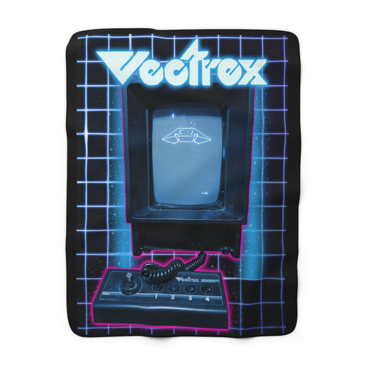 Vectrex Sherpa Fleece Blanket
