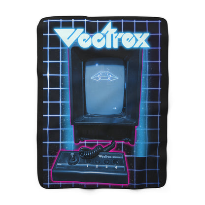 Vectrex Sherpa Fleece Blanket